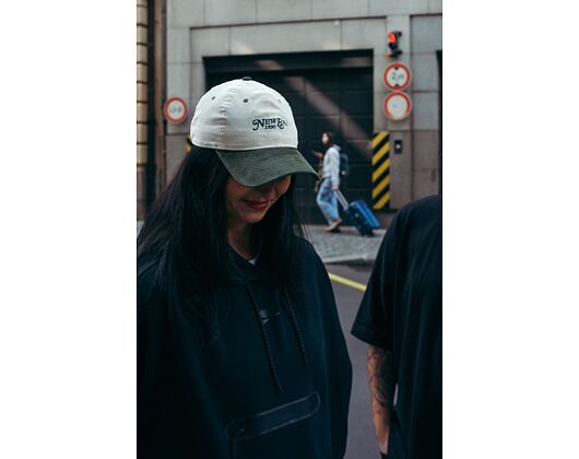 Kšiltovka New Era 9TWENTY Contrast Cord Chrome White / Botanic Green