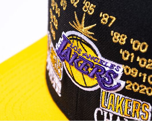 Kšiltovka Mitchell & Ness Nba Champ Is Here Snapback Los Angeles Lakers Black