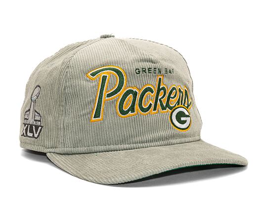 Kšiltovka New Era Golfer Corduroy Green Bay Packers