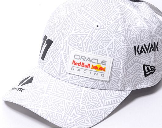 Kšiltovka New Era 9FORTY Mexico Sergio Perez Red Bull F1 White / Grey