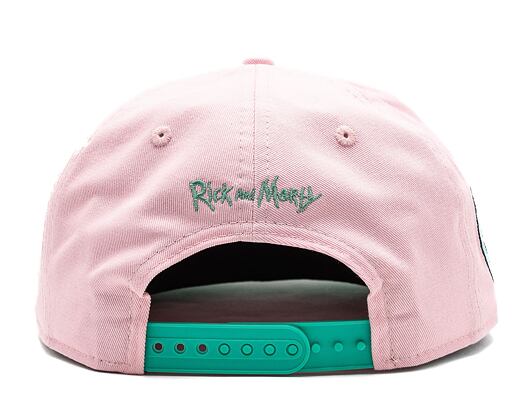 Kšiltovka New Era 9FIFTY Rick and Morty Pink
