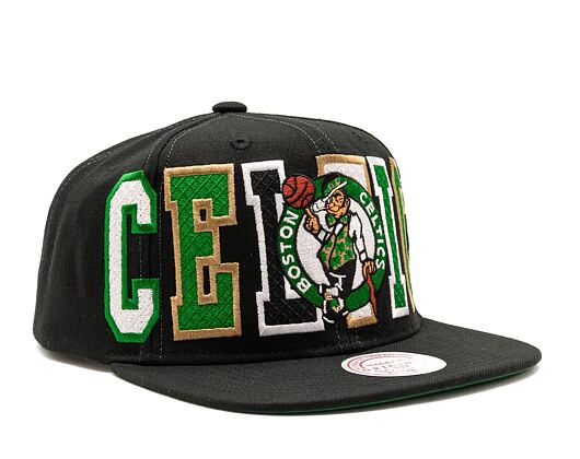 Kšiltovka Mitchell & Ness Varsity Bust Snapback NBA BOSTON CELTICS Black