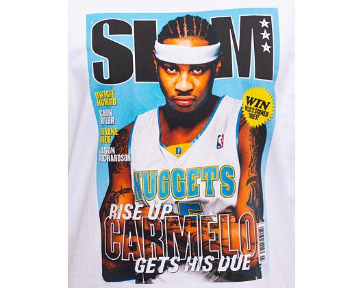 Triko Mitchell & Ness Slam Tee NBA DENVER NUGGETS White
