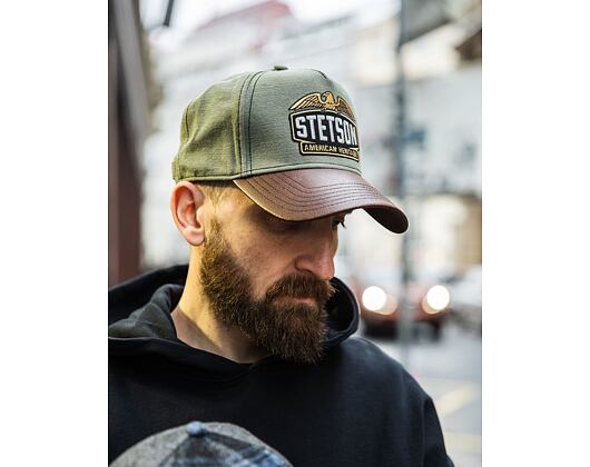 Kšiltovka Stetson Trucker Cap Army 7761121-56