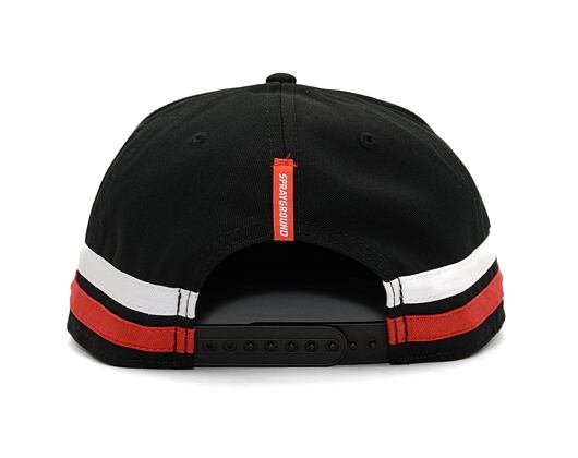 Kšiltovka Sprayground Smooth and Bands Snapback Black