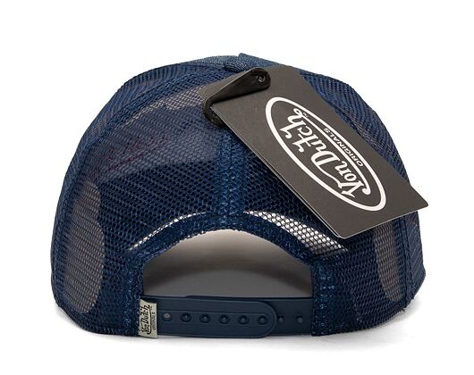 Kšiltovka Von Dutch Trucker Fargo - Cotton Twill - Denim Blue
