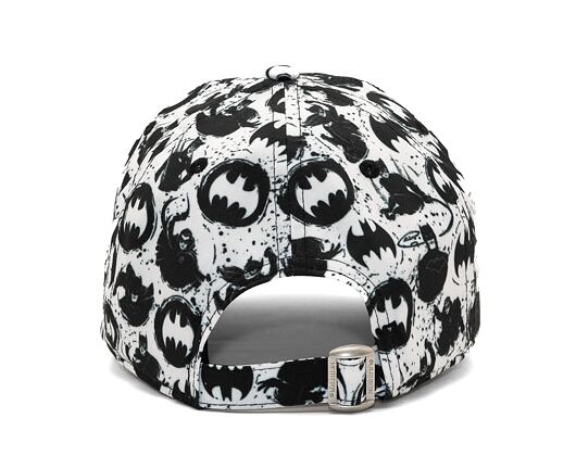 Dětská kšiltovka New Era 9FORTY Kids Superhero All Over Print Batman White