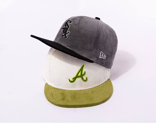 Kšiltovka New Era 59FIFTY MLB Cord New York Yankees Graphite Grey / Black