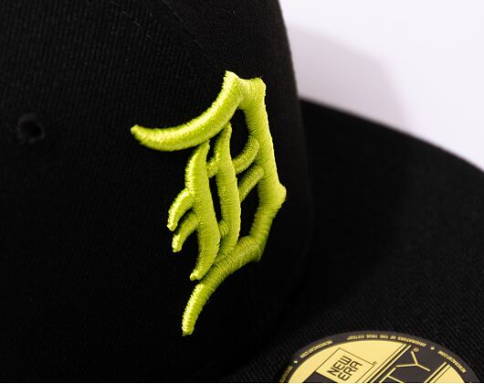Kšiltovka New Era 59FIFTY MLB Style Activist Detroit Tigers Cooperstown Black / Cyber Green