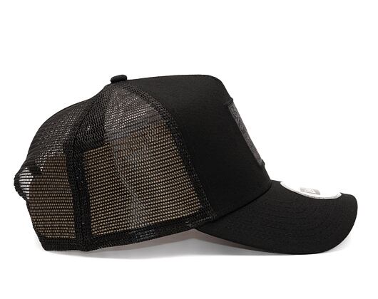 Kšiltovka New Era 9FORTY Trucker National Team - Czech Republic Black / Black