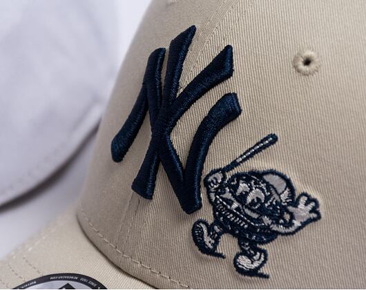 Kšiltovka New Era 9FORTY MLB Food Character New York Yankees Stone