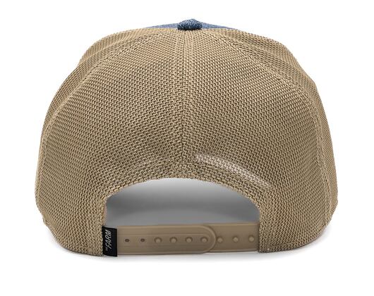Kšiltovka Goorin - Silky Rabbit Trucker - Denim