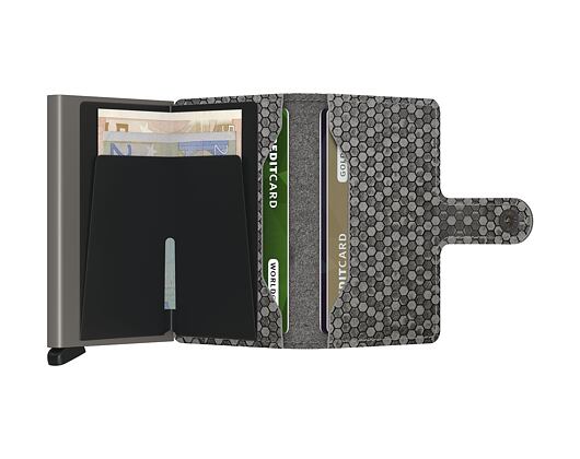 Peněženka Secrid Miniwallet Hexagon Grey