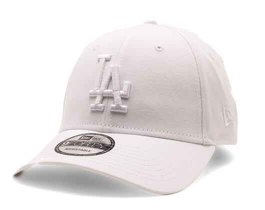 Kšiltovka New Era 9FORTY MLB Nos League Essential Los Angeles Dodgers - White