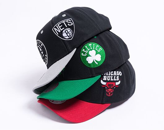 Kšiltovka Mitchell & Ness Overbite Pro Snapback Boston Celtics Black