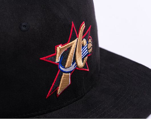 Kšiltovka Mitchell & Ness Sweet Suede Snapback Hwc Philadelphia 76Ers Black