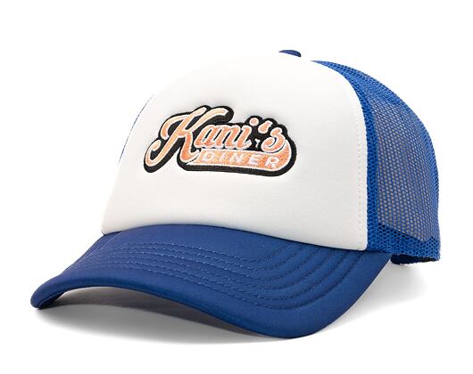 Kšiltovka Karl Kani Diner Trucker Cap Blue/White