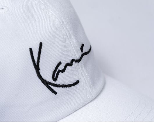 Kšiltovka Karl Kani Signature Essential Dad Cap white