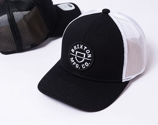 Kšiltovka Brixton Crest X MP Mesh Cap - Black