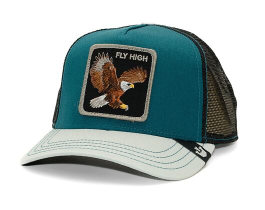 Kšiltovka Goorin - Trucker - Eagle Fan - Emerald