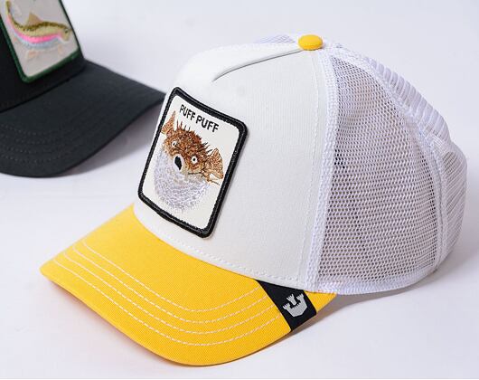 Kšiltovka Goorin - Trucker - The Puff Puff Fish - Yellow