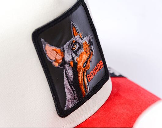 Kšiltovka Goorin - Trucker - The Suede Doberman - Red
