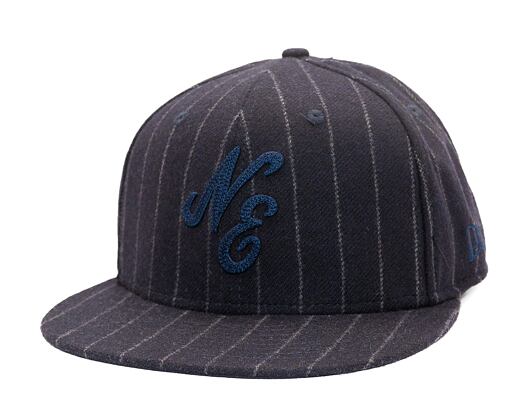 Kšiltovka New Era - 59FIFTY × Shetland Moon® WoolStripe - Navy