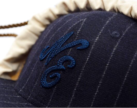 Kšiltovka New Era - 59FIFTY × Shetland Moon® WoolStripe - Navy