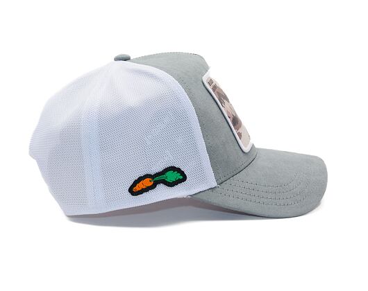 Kšiltovka Capslab - Looney Tunes - Bugs Bunny - Grey/White