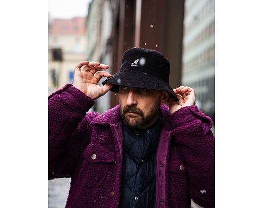 Klobouk Kangol - Bermuda Bucket - Black
