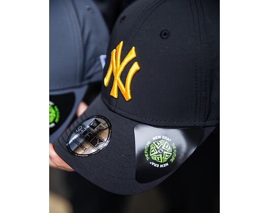 Kšiltovka New Era - MLB Recycled 9FORTY - NY Yankees - Black / Grilled Yellow