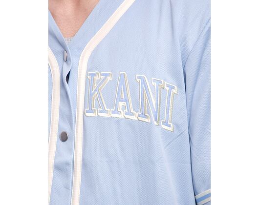 Dres Karl Kani - College Baseballshirt - blue