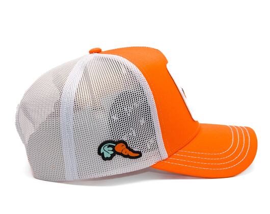 Kšiltovka Capslab - Trucker Looney Tunes - Bugs Bunny - Orange