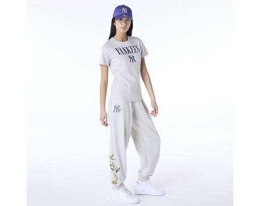 Dámské Tepláky New Era - MLB Floral Jogger - NY Yankees - Stone