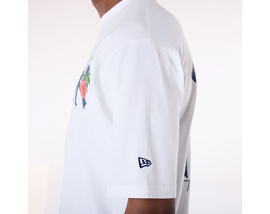 Triko New Era - MLB Fruit Graphic - NY Yankees - Off White