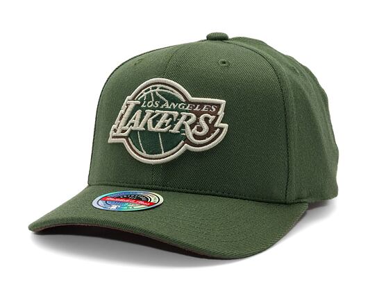 Kšiltovka Mitchell & Ness - Los Angeles Lakers - Fashion Classic Red - Olive