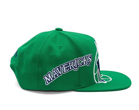 Kšiltovka Mitchell & Ness - Dallas Mavericks - Big Time Snapback Hwc - Green