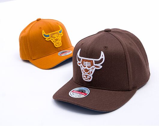 Kšiltovka Mitchell & Ness - Chicago Bulls - Fashion Classic Red - Brown