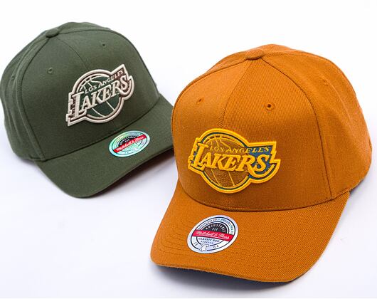 Kšiltovka Mitchell & Ness - Los Angeles Lakers - Fashion Classic Red - Olive