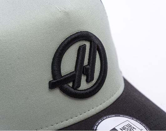 Kšiltovka New Era - F1 Seasonal 9FORTY Trucker - Haas Formula 1 - Black / Mint Green
