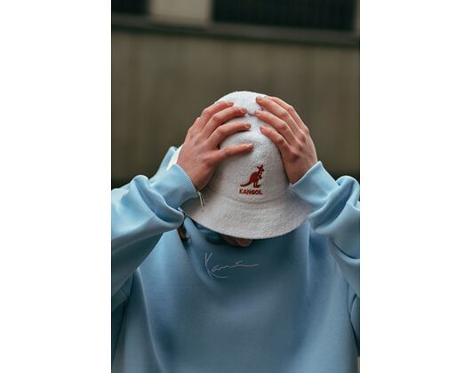 Klobouk Kangol - Big Logo Casual - White