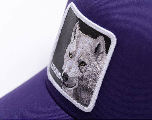 Kšiltovka Goorin - Legendary Wolf - Purple