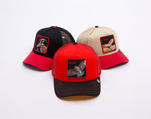 Kšiltovka Goorin - The Squad Bird - Red