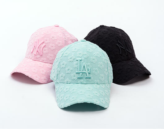 Dámská Kšiltovka New Era - MLB Floral Towelling 9FORTY - LA Dodgers - Green