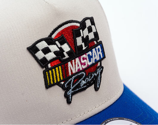 Kšiltovka New Era - NASCAR Race Flag 9FORTY A-Frame - Nascar Classics - White