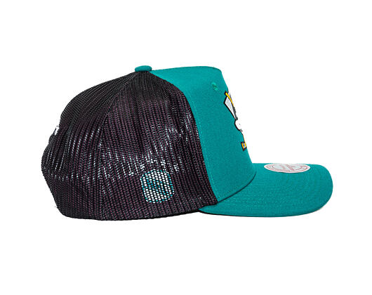 Kšiltovka Mitchell & Ness - NHL Tremor Trucker Vntg - Anaheim Ducks - Teal