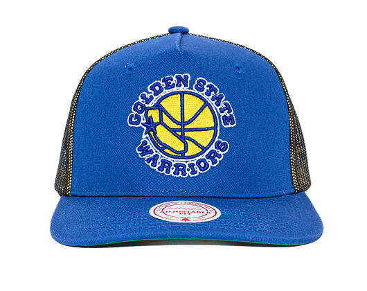 Kšiltovka Mitchell & Ness - NBA Tremor Trucker HWC - Golden State Warriors - Blue