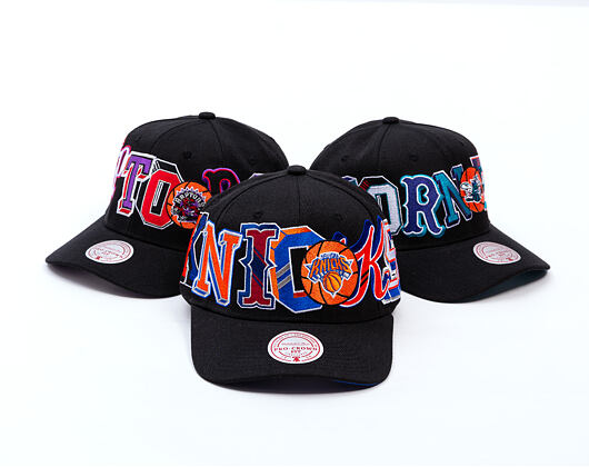 Kšiltovka Mitchell & Ness - NBA Hyper Type Pro Snapback - NY Knicks - Black