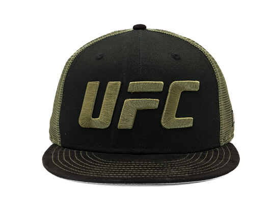 Kšiltovka New Era - UFC MMA 9FIFTY Suede - Black / Olive