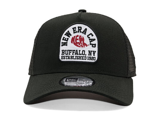 Kšiltovka New Era - Branded Buffalo Patch 9FORTY Trucker - Black